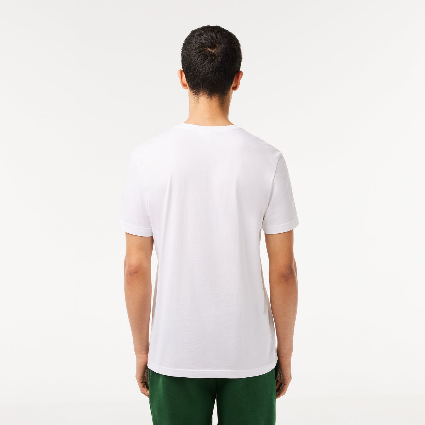 Mens V-neck Cotton T-shirt