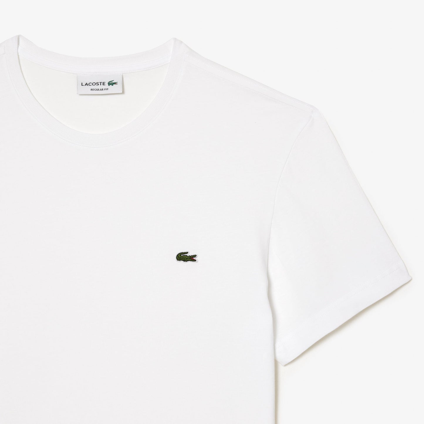 Monochrome Cotton V Neck T-Shirt-TH2036