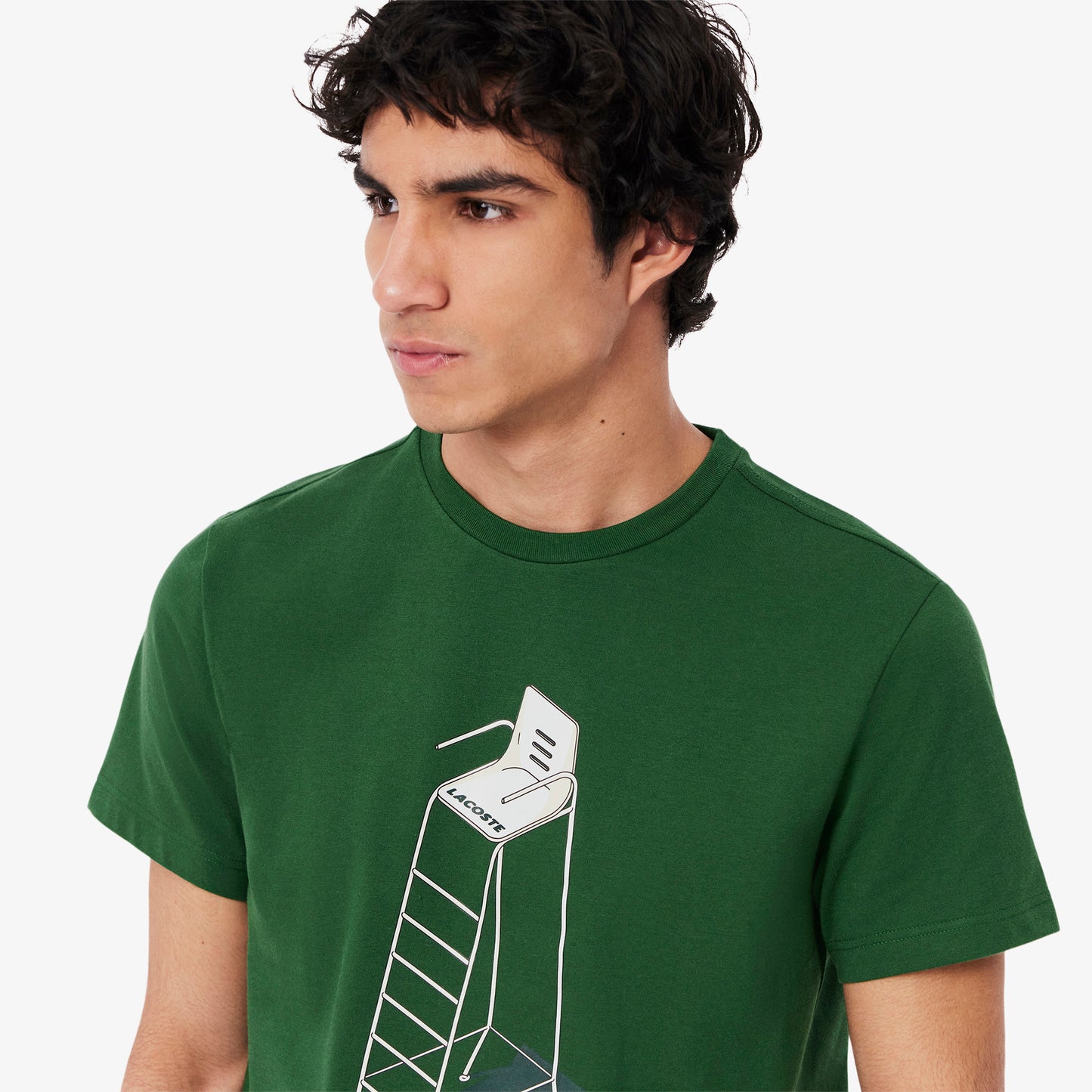 Tennis Heritage Print T-shirt-TH2101