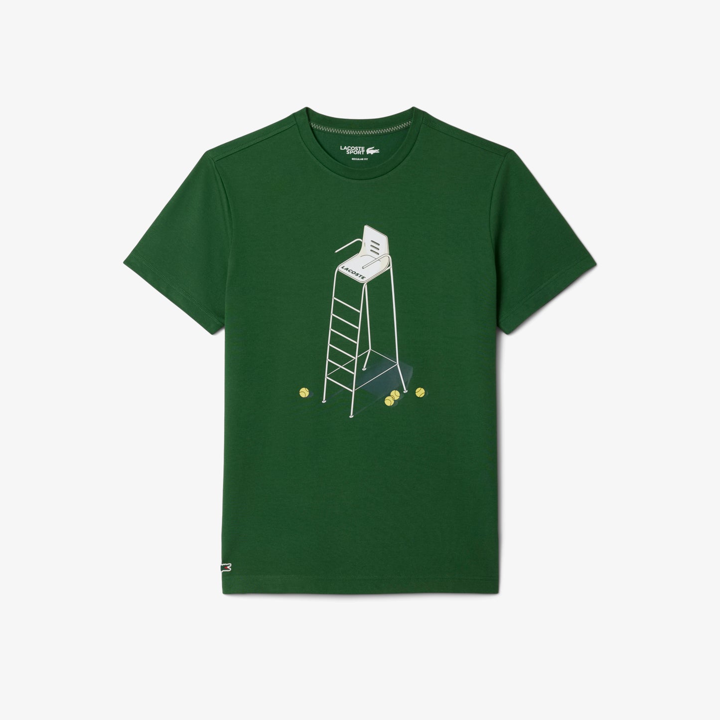 Tennis Heritage Print T-shirt-TH2101