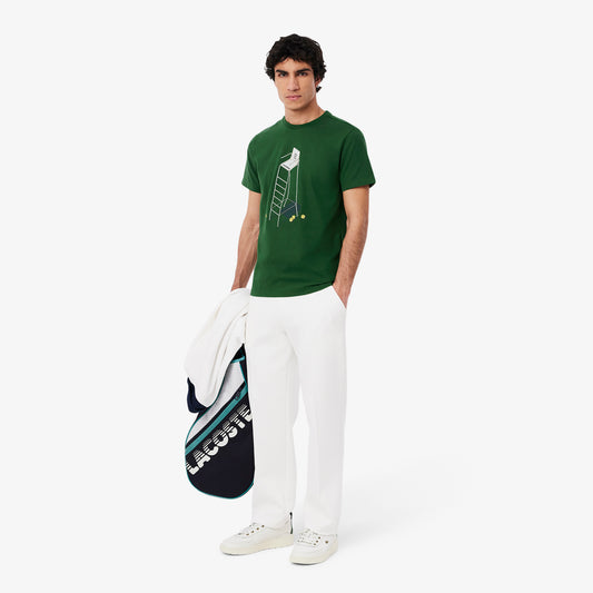 Tennis Heritage Print T-shirt - TH2101