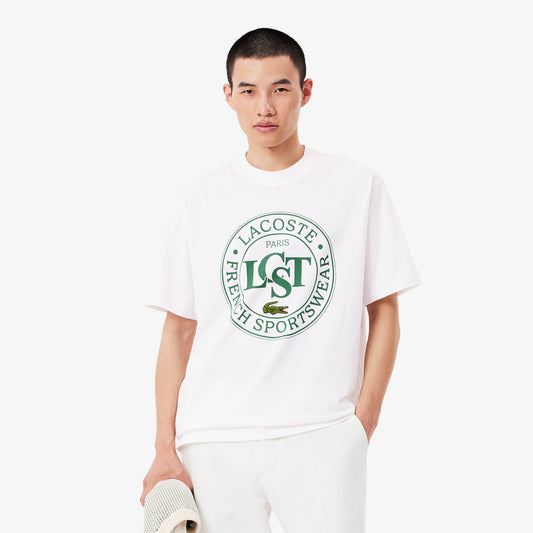 Loose Fit Heavy Cotton Printed T-shirt-TH2753