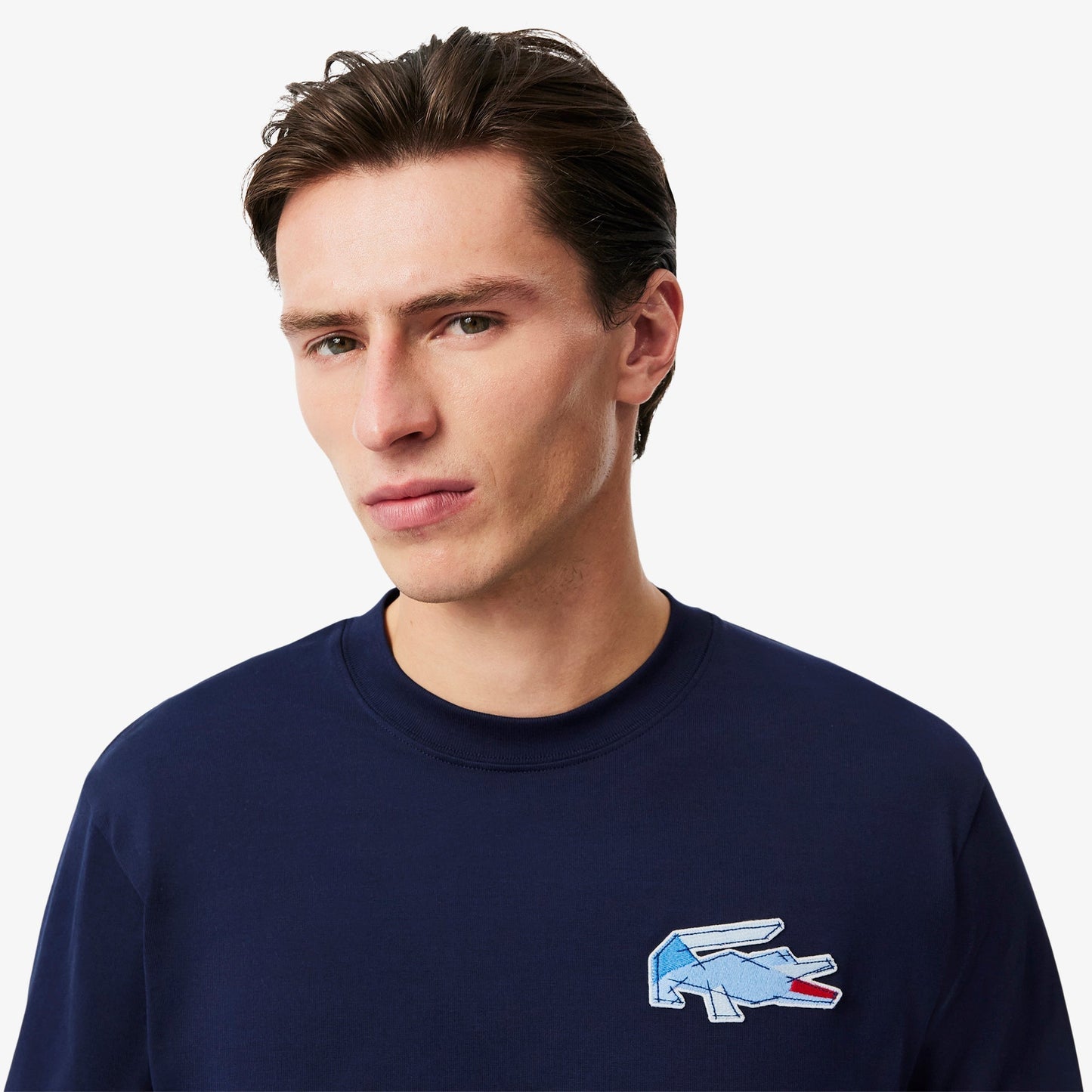 Long Sleeved Badge T-shirt - TH3586