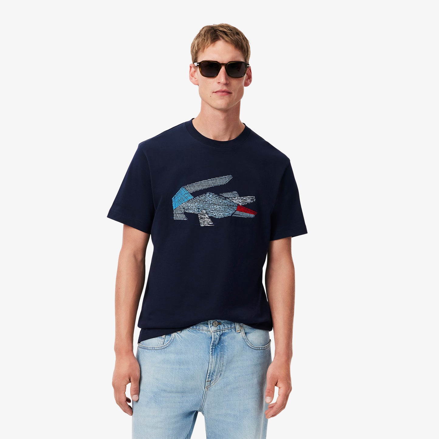 Heavy Cotton Crocodile Graphic T-shirt-TH3603