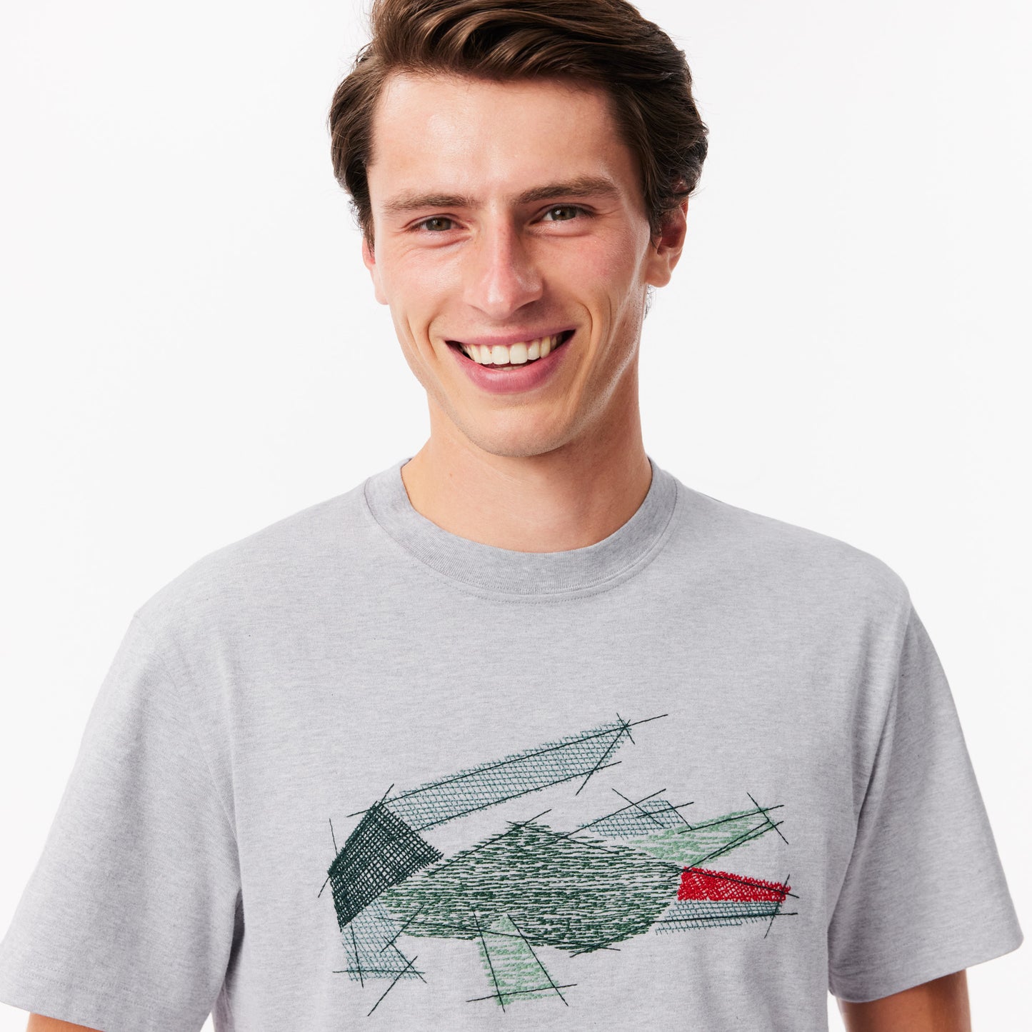 Heavy Cotton Crocodile Graphic T-shirt-TH3603