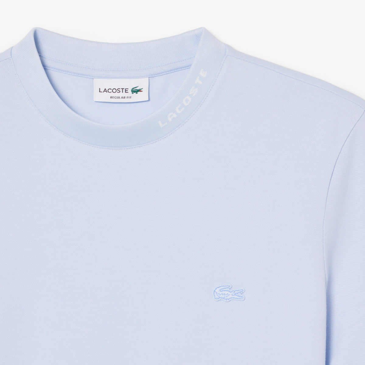 Jacquard Branded Piqué T-shirt-TH5060