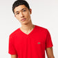 Men's V-neck Pima Cotton Jersey T-shirt