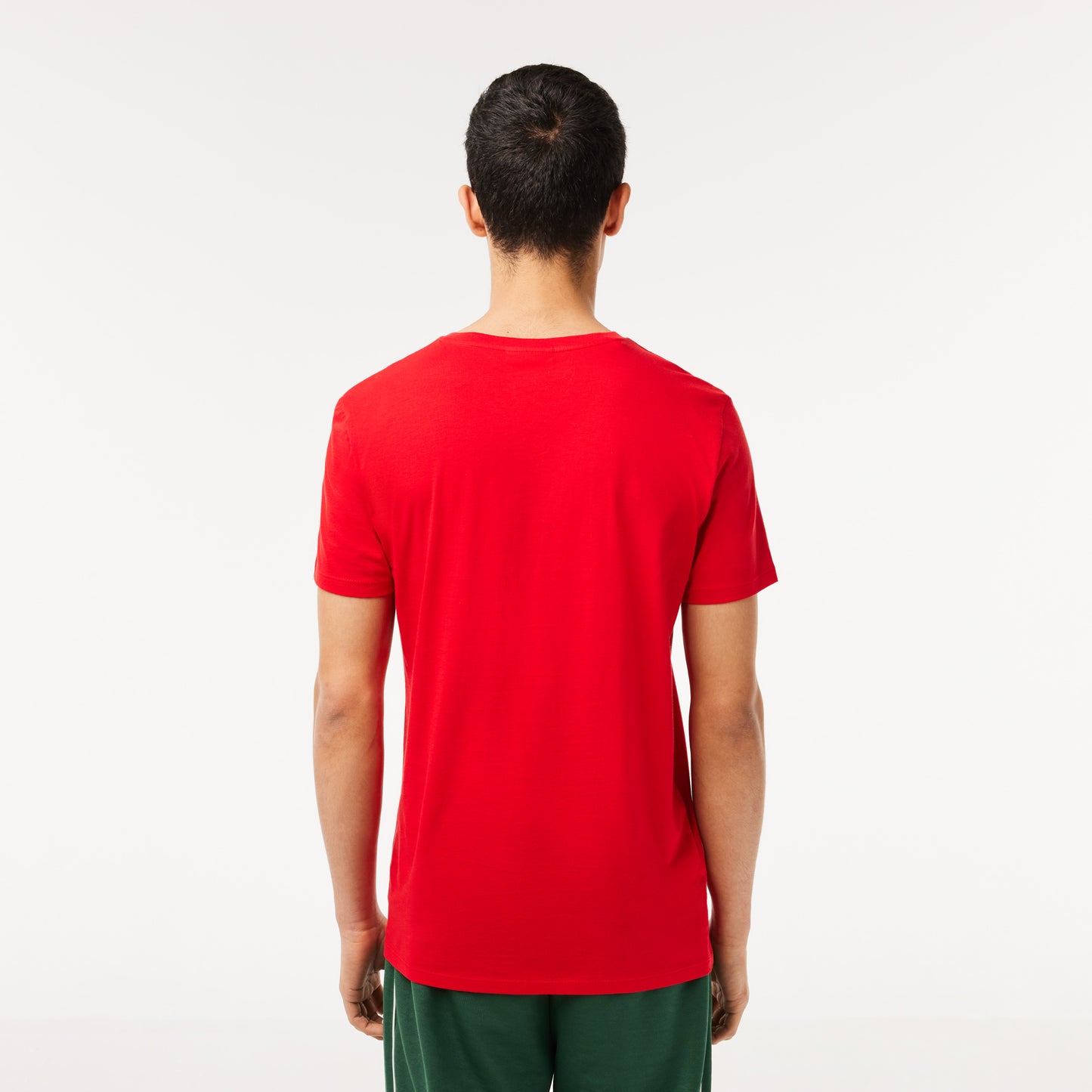 Men's V-neck Pima Cotton Jersey T-shirt