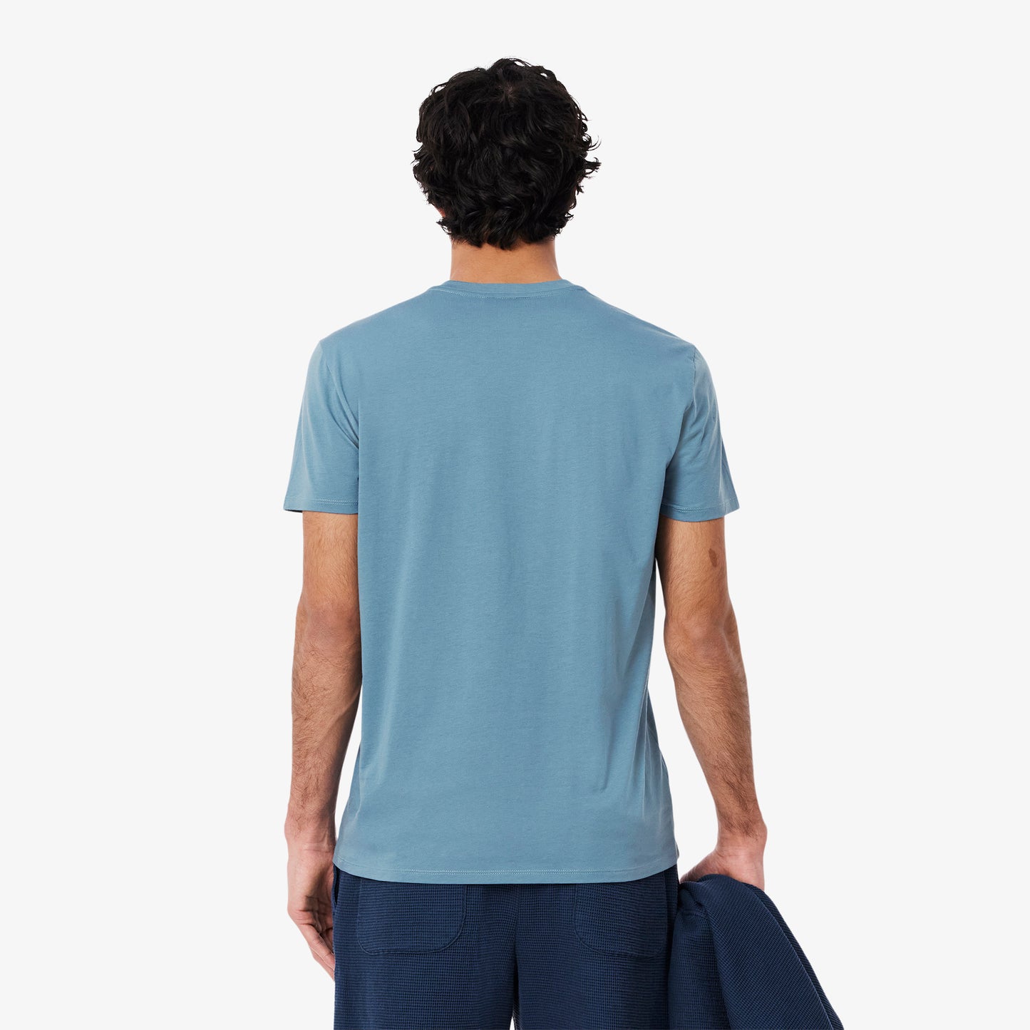 Lightweight Cotton Pima V Neck T-shirt-TH6710