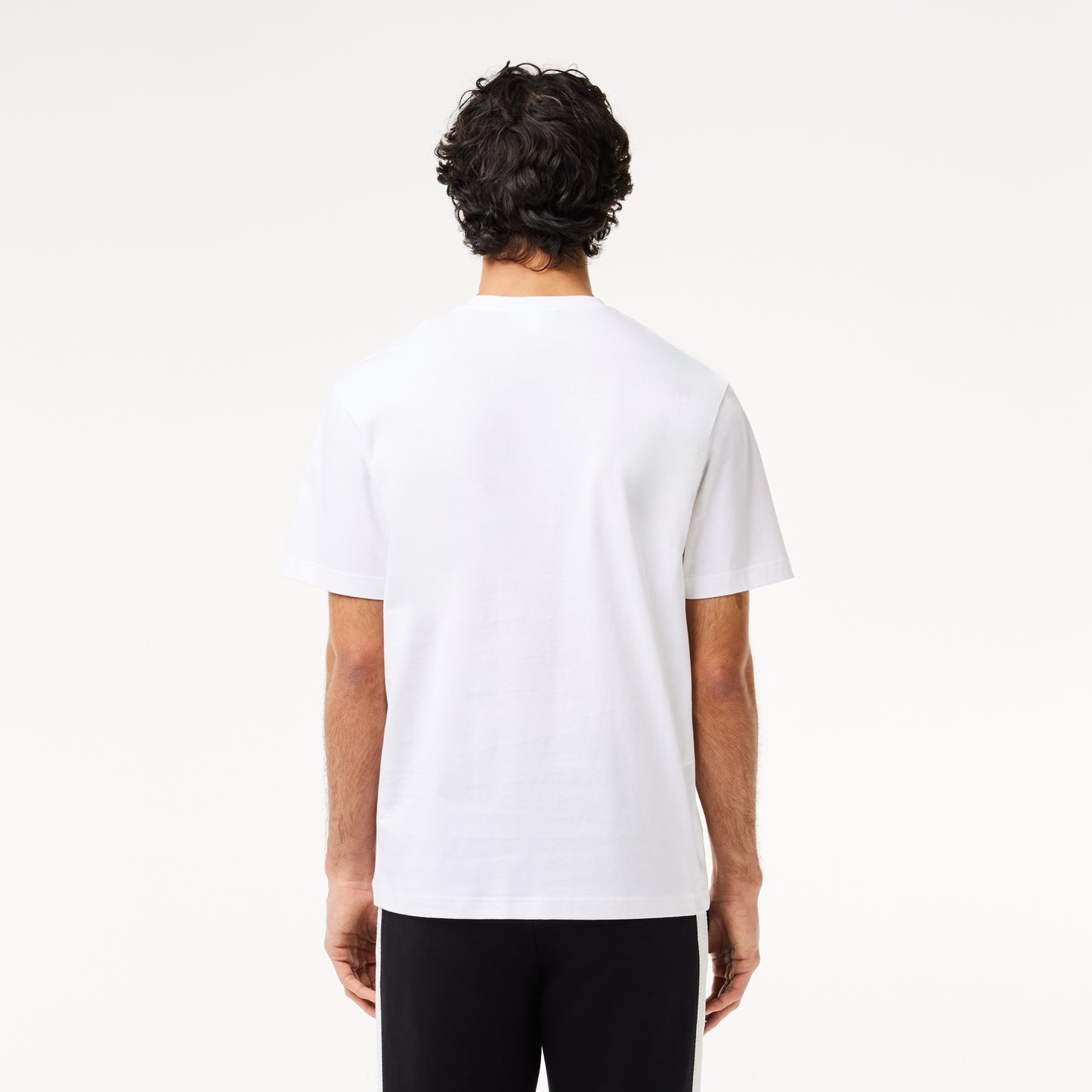 Contrast Badge Cotton T-shirt