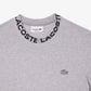 Lightweight Piqué Jacquard Neck T-shirt