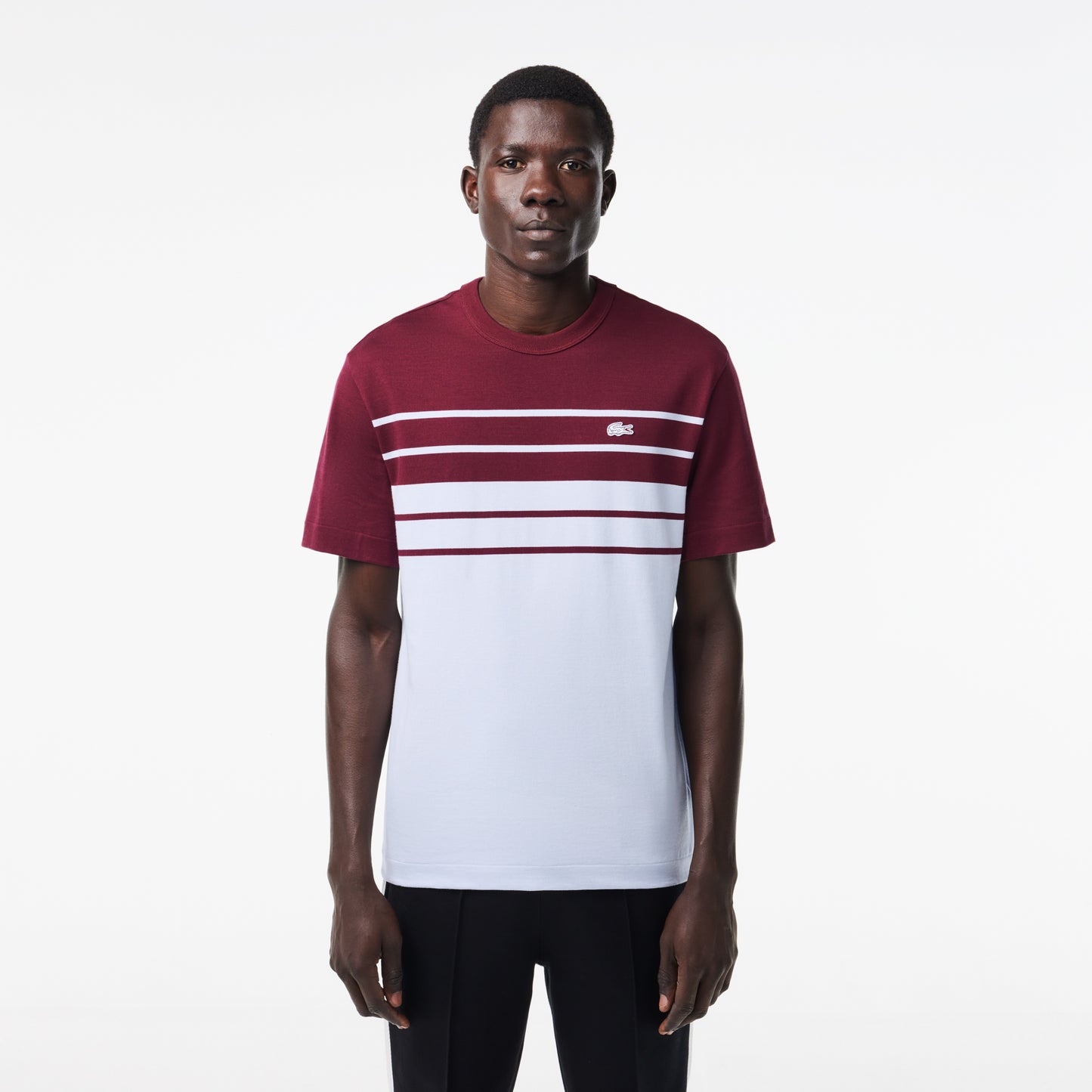 French Made Striped Heavy Cotton T-shirt