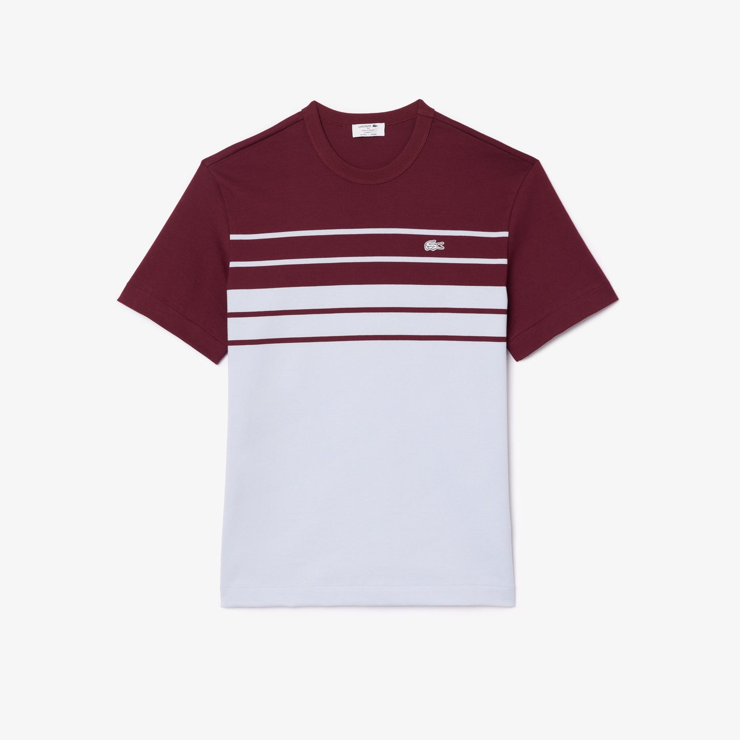 French Made Striped Heavy Cotton T-shirt