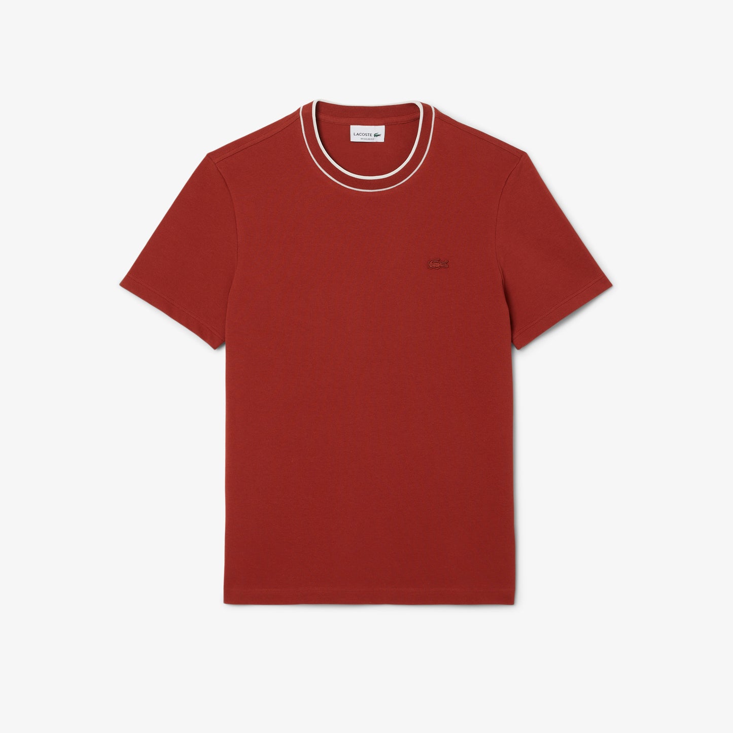 Stretch Pique Stripe Collar T-shirt-TH8174
