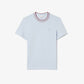 Stretch Piqué Stripe Collar T-shirt