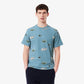 Lacoste Print Cotton Loungewear T-Shirt-TH9477