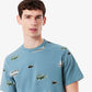 Lacoste Print Cotton Loungewear T-Shirt-TH9477