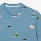 Lacoste Print Cotton Loungewear T-Shirt-TH9477