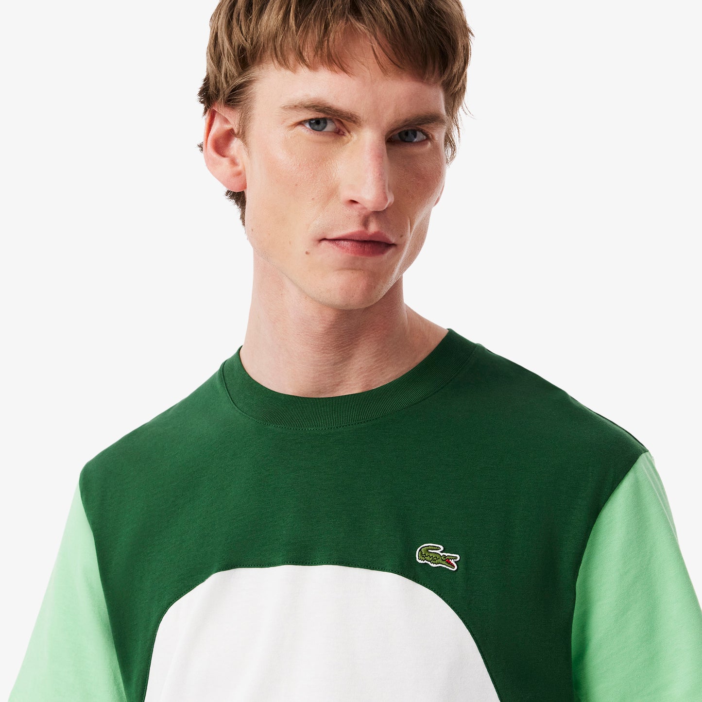 Cotton Jersey Colour-Block T-shirt-TH9551