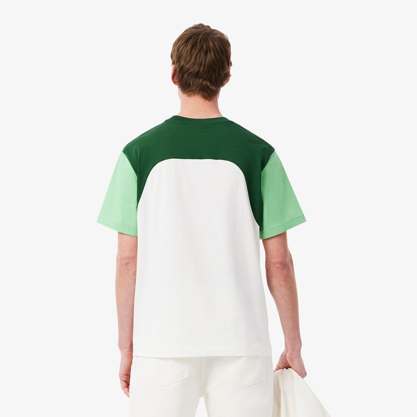 Cotton Jersey Colour-Block T-shirt-TH9551