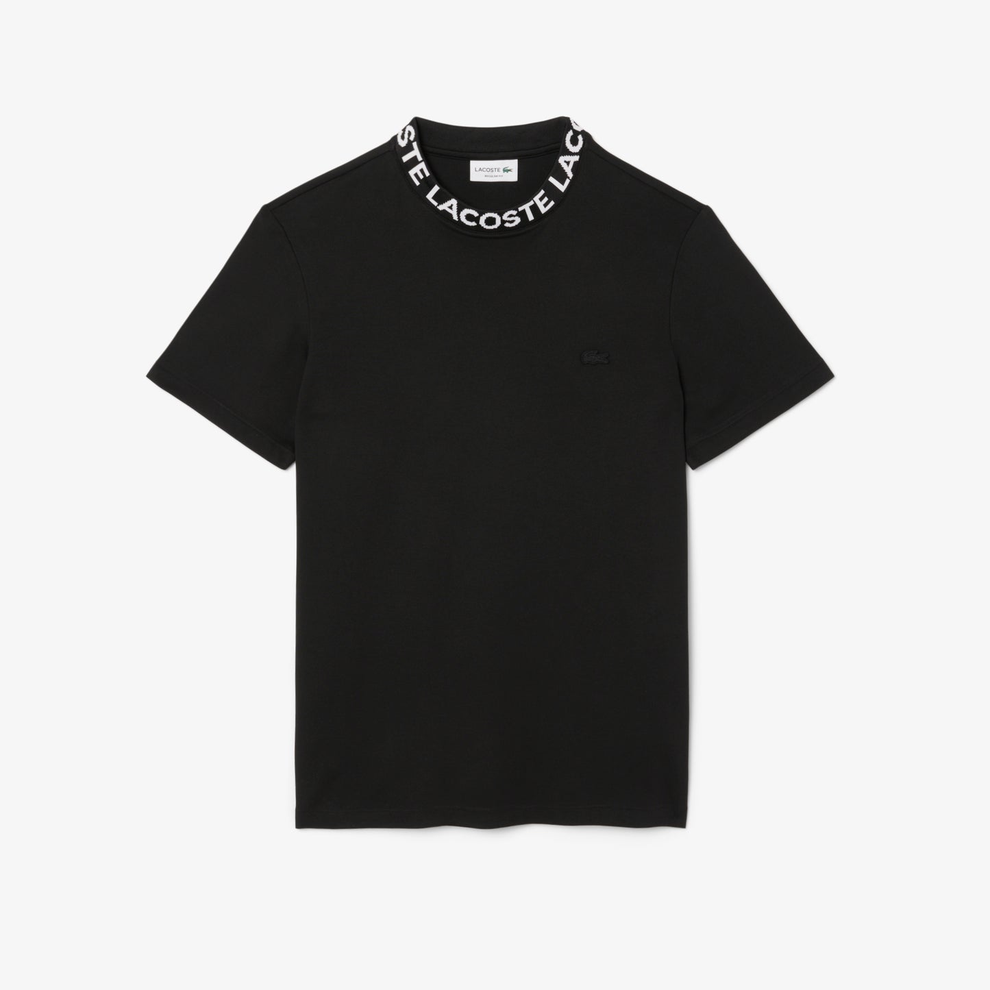 Jacquard Branded Pique T-shirt-TH9582