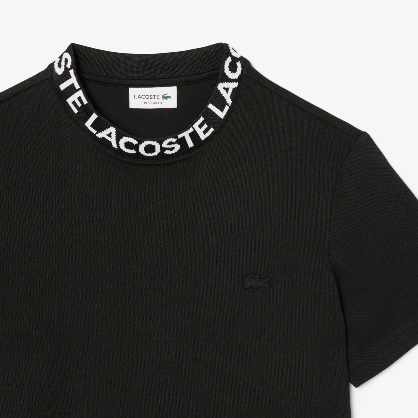 Jacquard Branded Pique T-shirt-TH9582