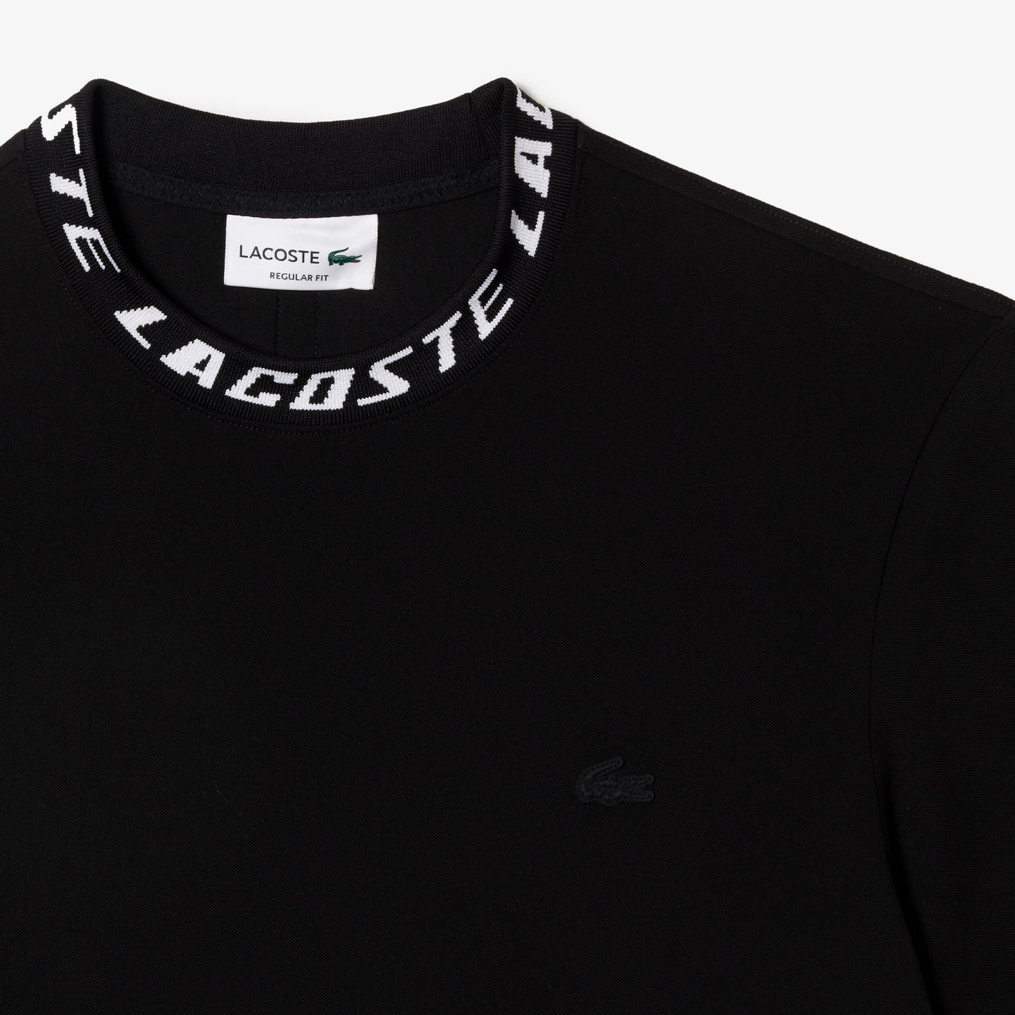 Men's Lacoste Regular Fit Branded Collar T-shirt