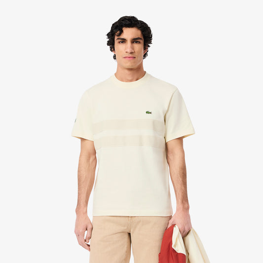 Heavy Jersey Mesh Band T-shirt-TH9769