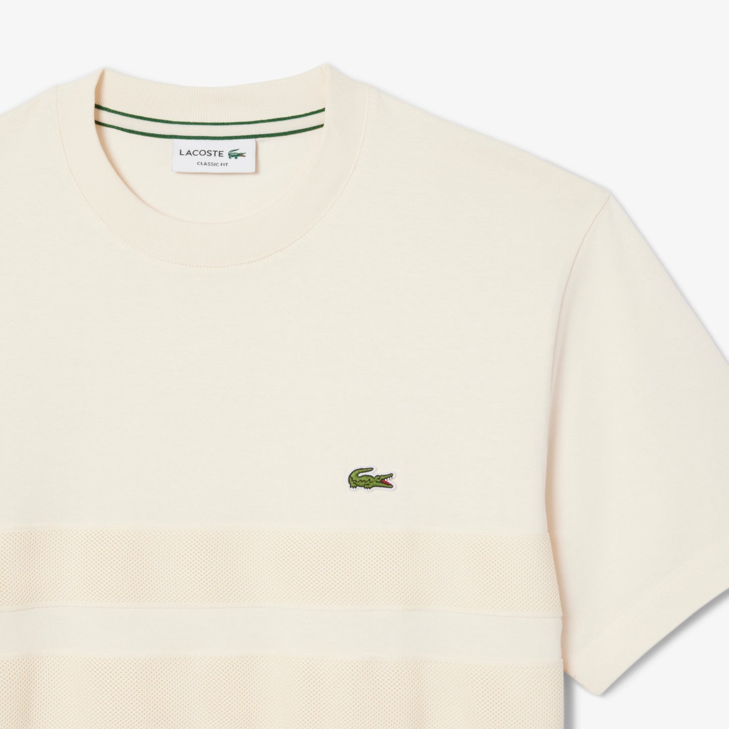 Heavy Jersey Mesh Band T-shirt-TH9769