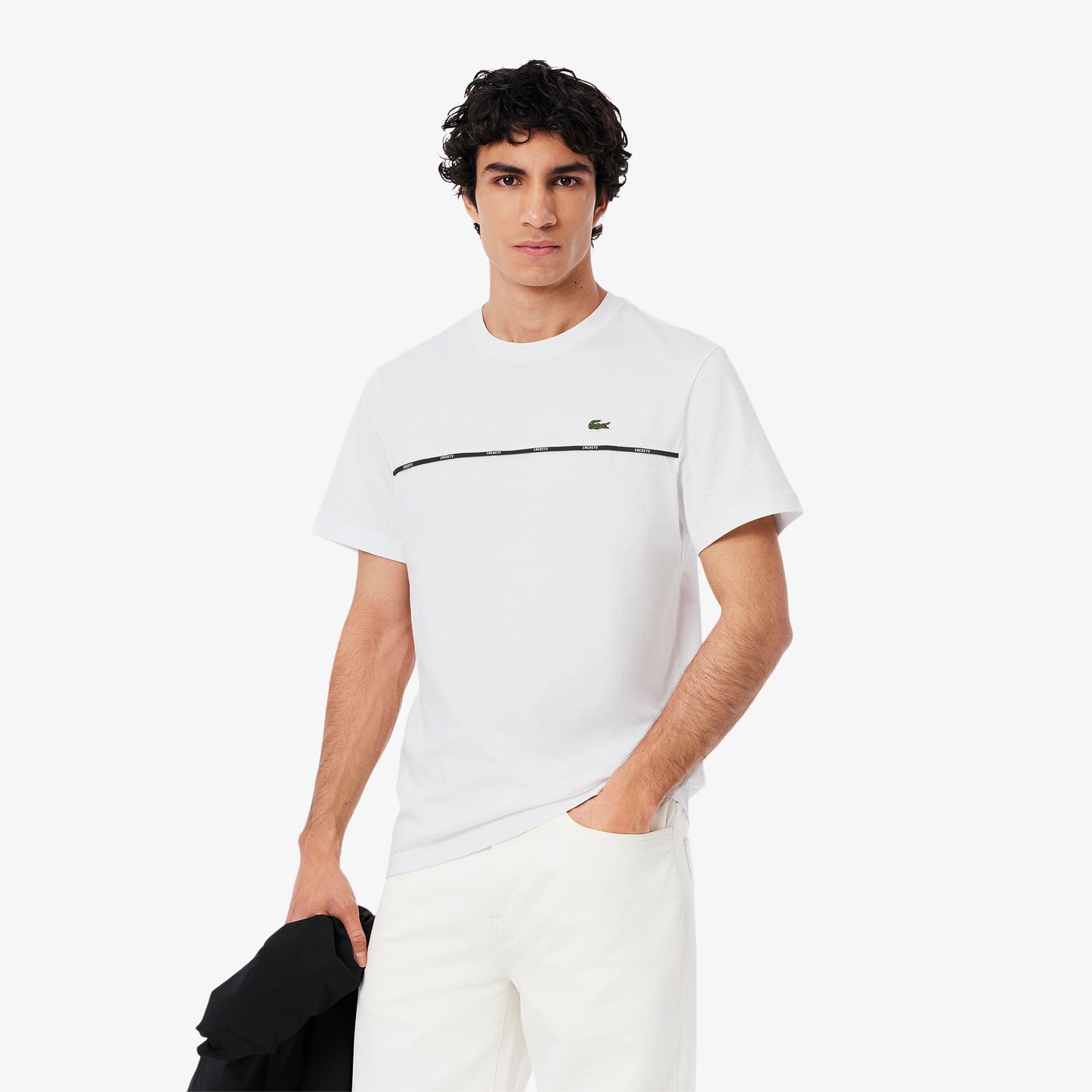 Lacoste Trim Cotton Jersey T-shirt - TH9842