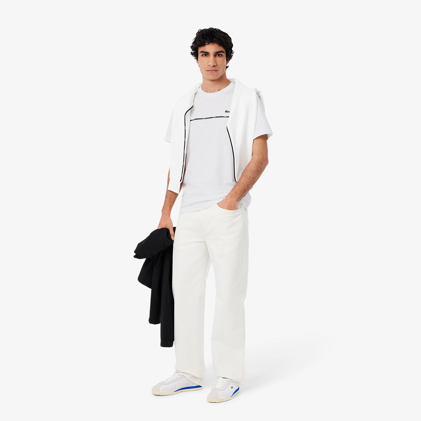 Lacoste Trim Cotton Jersey T-shirt - TH9842