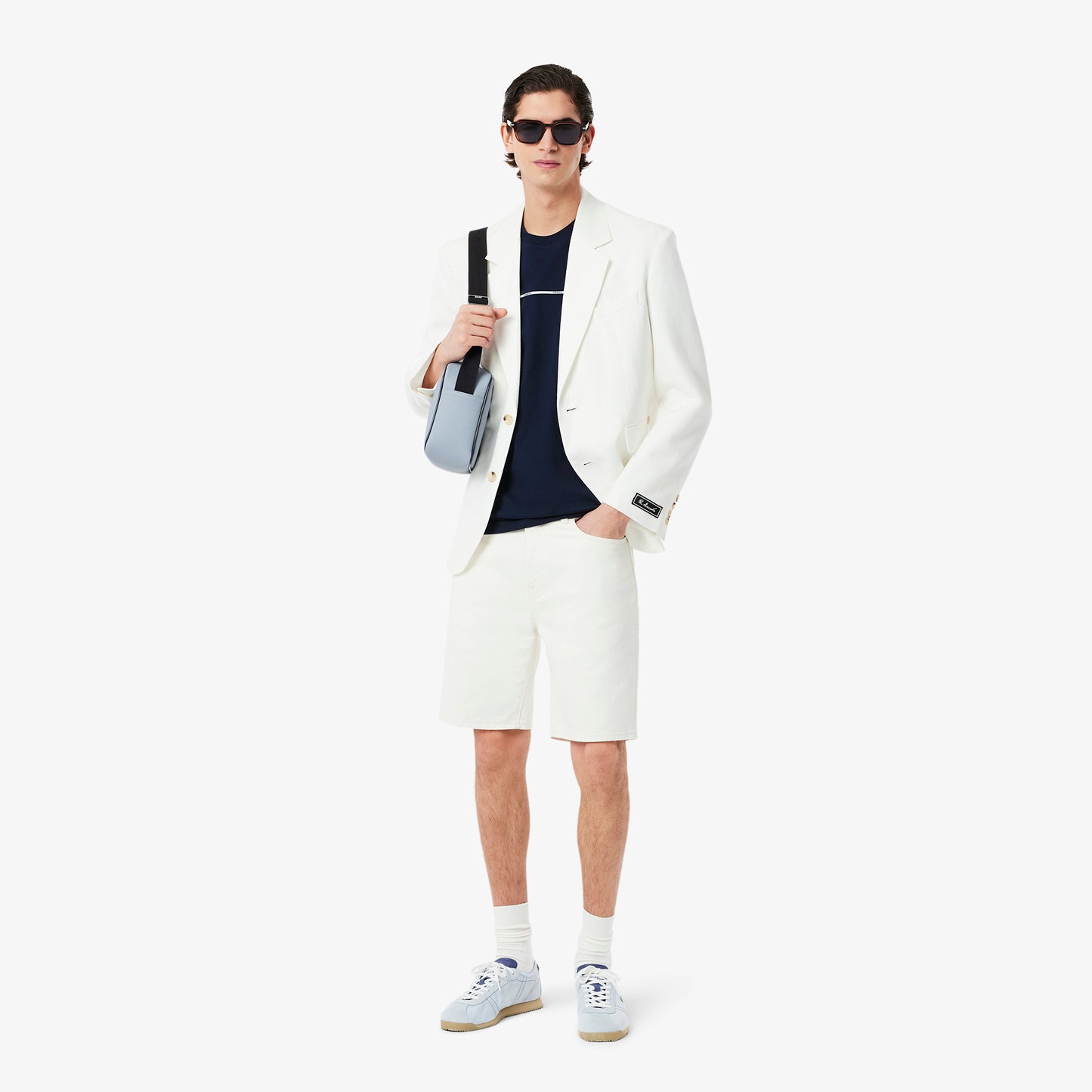 Lacoste Trim Cotton Jersey T-shirt-TH9842