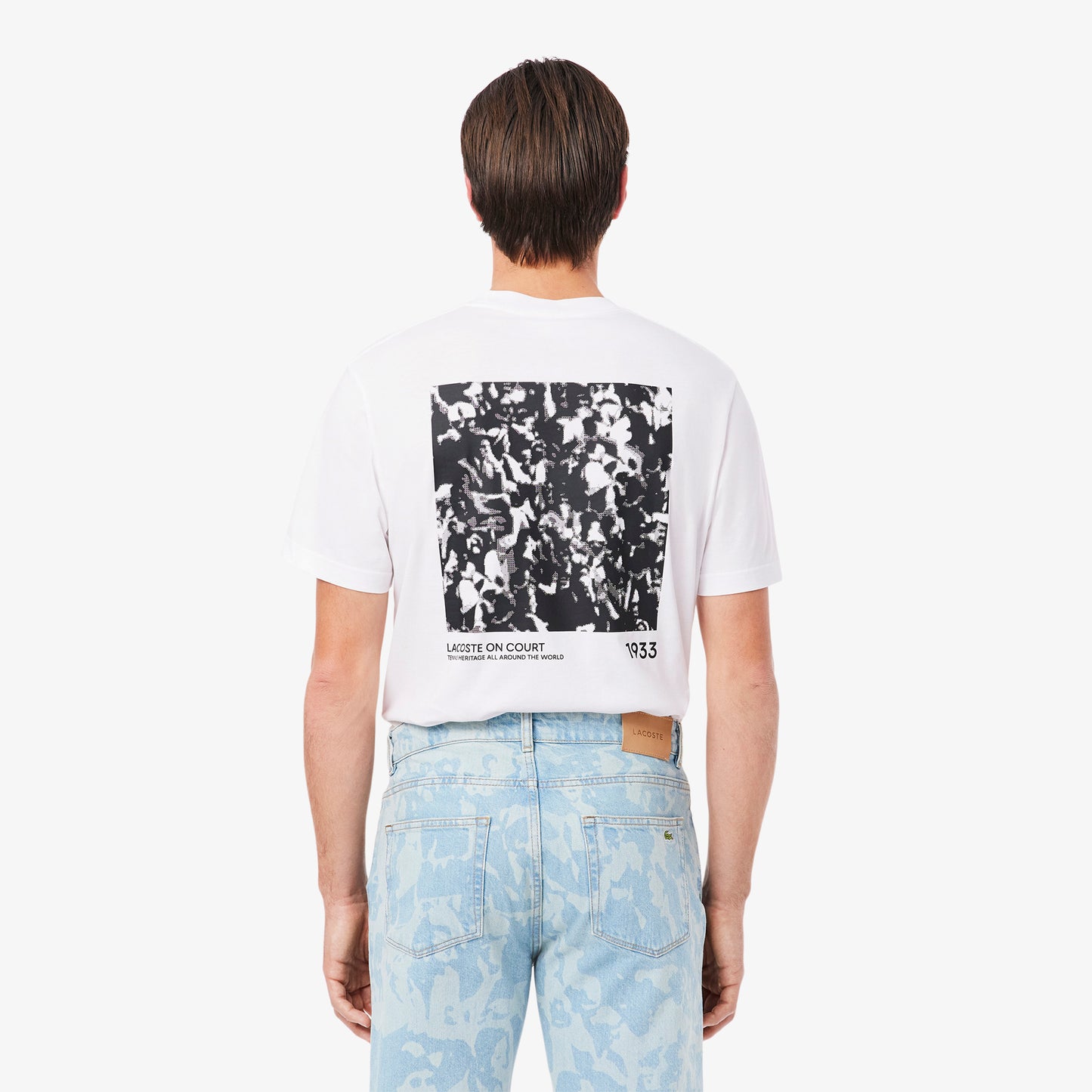 Print Motif Jersey T-shirt-TH9880