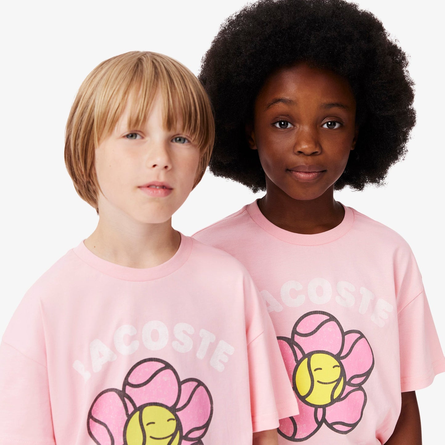 Vintage Flower Print Cotton T-shirt-TJ2501