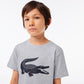 Kids' Lacoste SPORT Tennis Technical Jersey Oversized Croc T-shirt