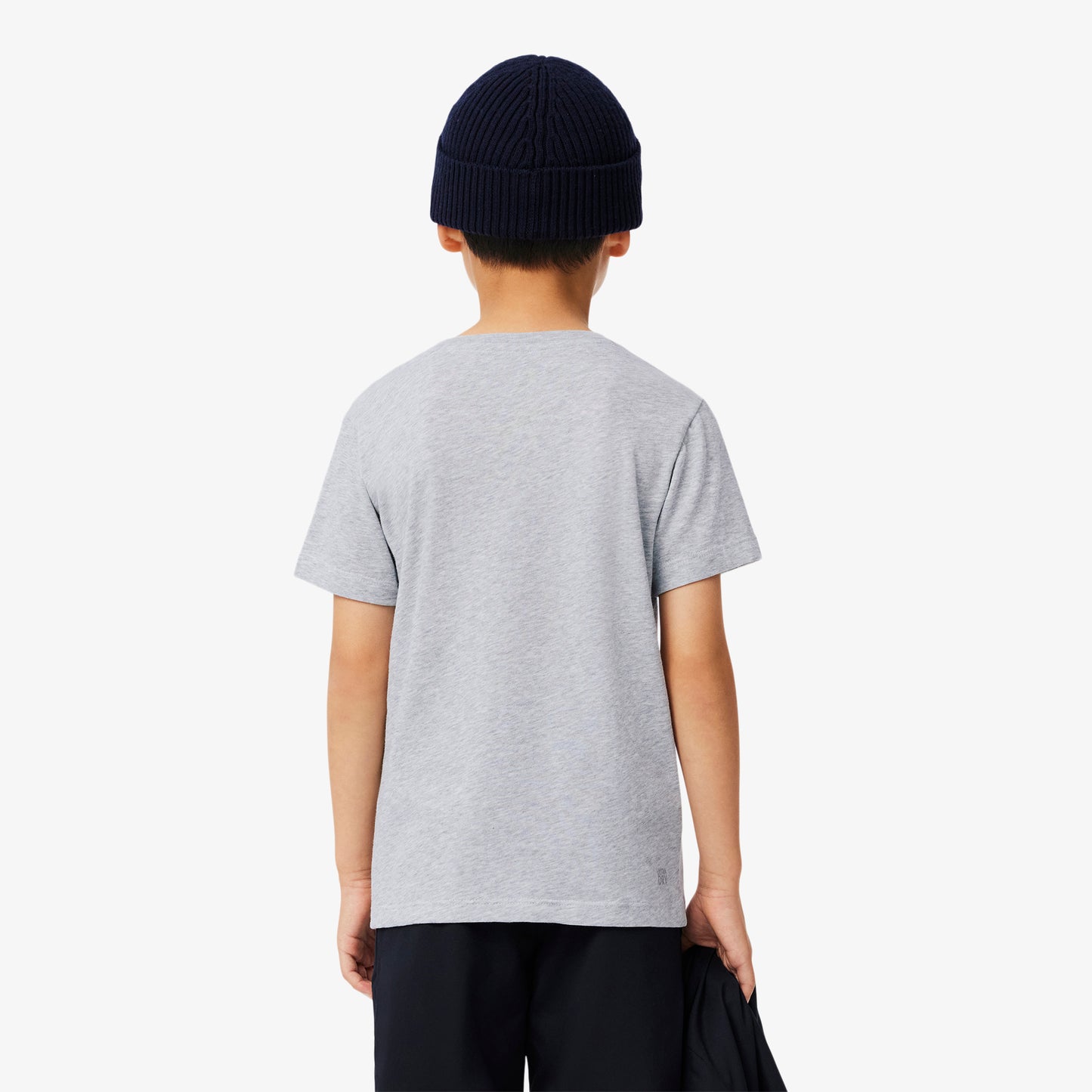 Kids' Lacoste SPORT Tennis Technical Jersey Oversized Croc T-shirt