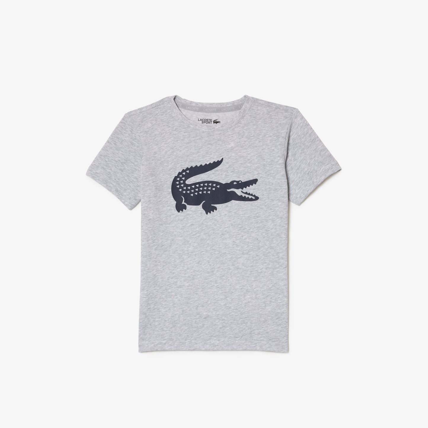 Kids' Lacoste SPORT Tennis Technical Jersey Oversized Croc T-shirt