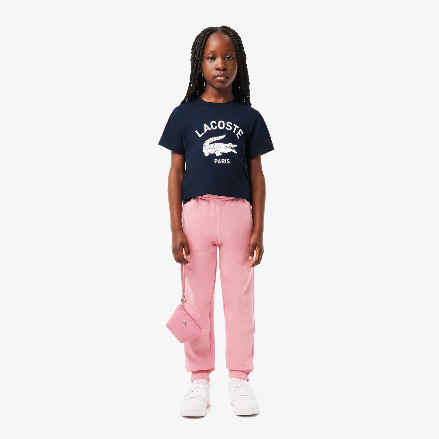 Signature Print Cotton T-shirt-TJ3003