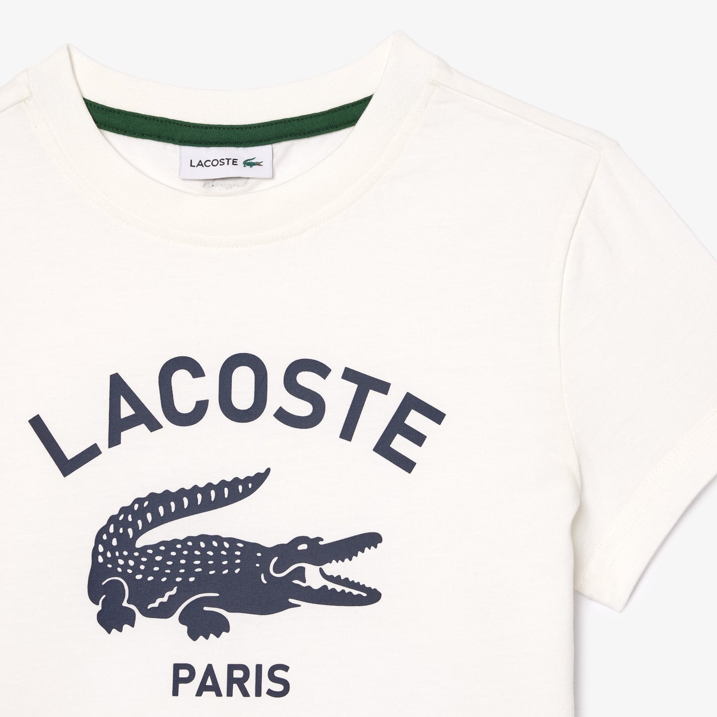 Signature Print Cotton T-shirt-TJ3003