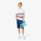 Croc Print Cotton T-shirt-TJ6920
