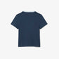 Contrast Print Cotton T-shirt-TJ7295