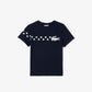 Crocodile Print Cotton T-shirt-TJ7950