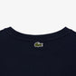 Crocodile Print Cotton T-shirt-TJ7950