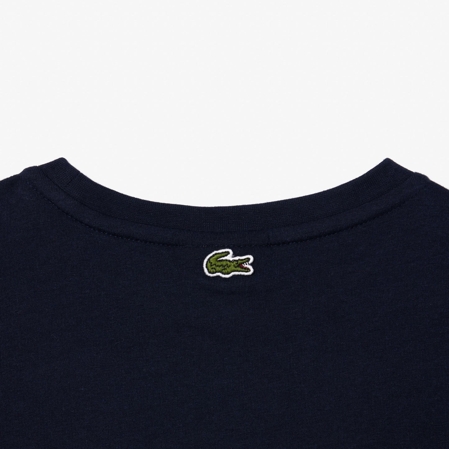 Crocodile Print Cotton T-shirt-TJ7950