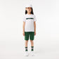 Crocodile Print Cotton T-shirt-TJ7951