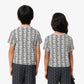 Monogram Print Cotton T-shirt-TJ8411