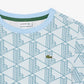 Monogram Print Cotton T-shirt-TJ8411