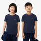 Contrast Trim Cotton T-shirt-TJ8431