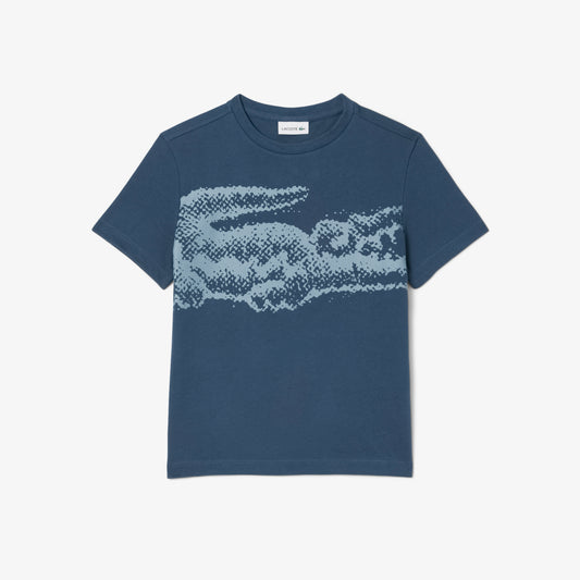 Print Cotton T-shirt-TJ8460