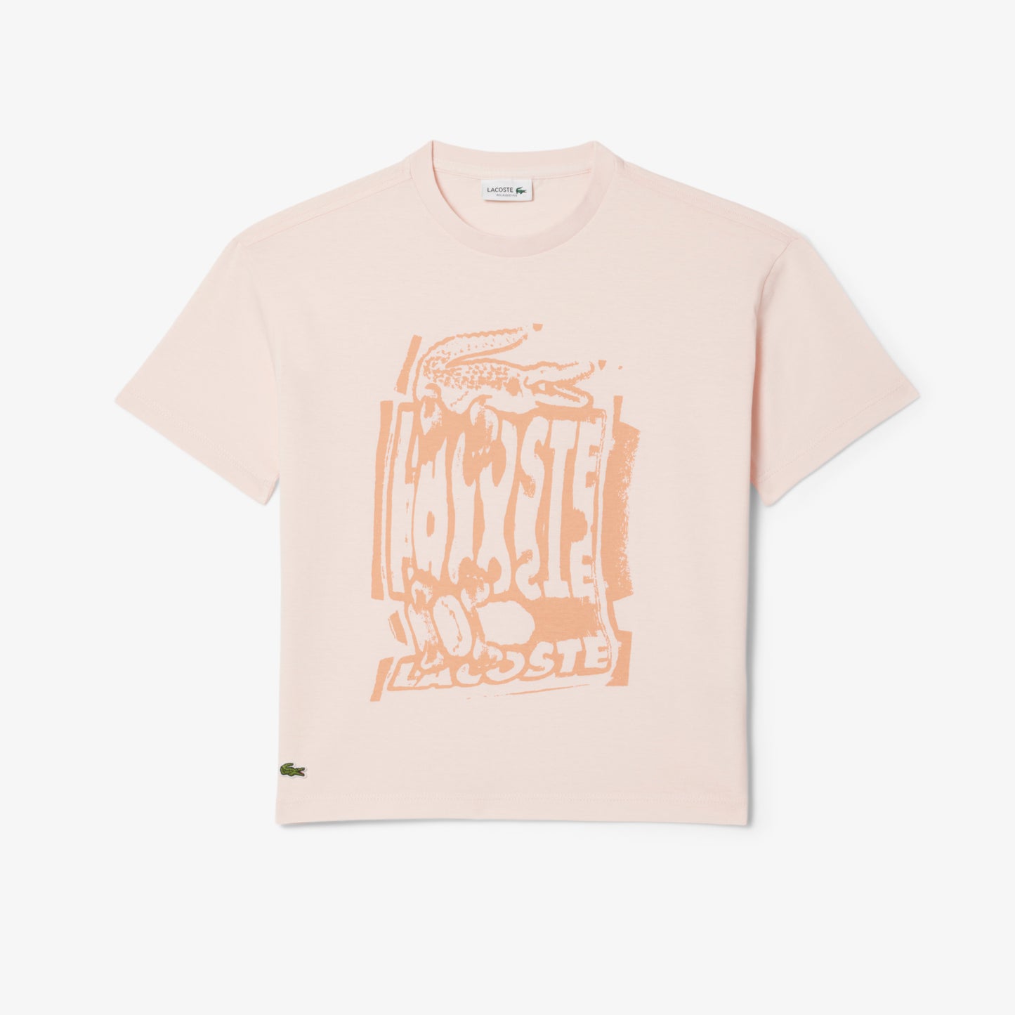 Print Cotton T-shirt-TJ8465